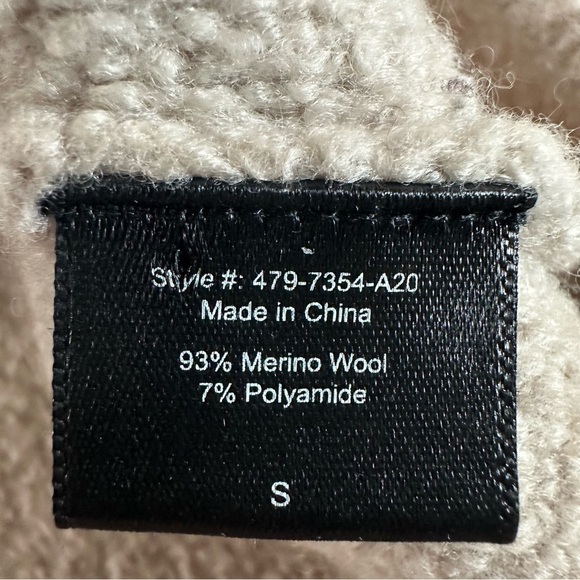 JENNI KAYNE CLOUD BOUCLE MERINO BLEND SWEATER SIZE SMALL - Picture 11 of 12